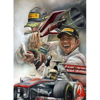 Victory In Canada 2012 - Lewis Hamilton