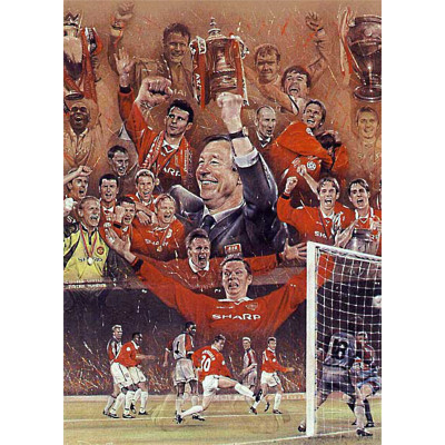 Sir Alex Ferguson II - The Treble