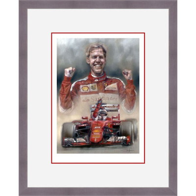 Victory In Hungary 2015 - Sebastian Vettel