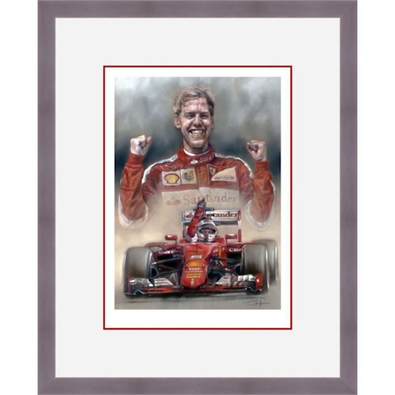 Victory In Hungary 2015 - Sebastian Vettel Victory In Hungary 2015 - Sebastian Vettel