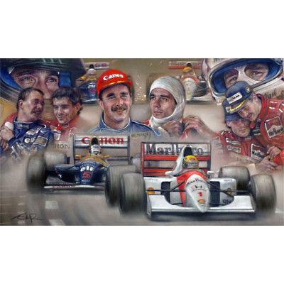 Epic Encounters - Mansell v Senna