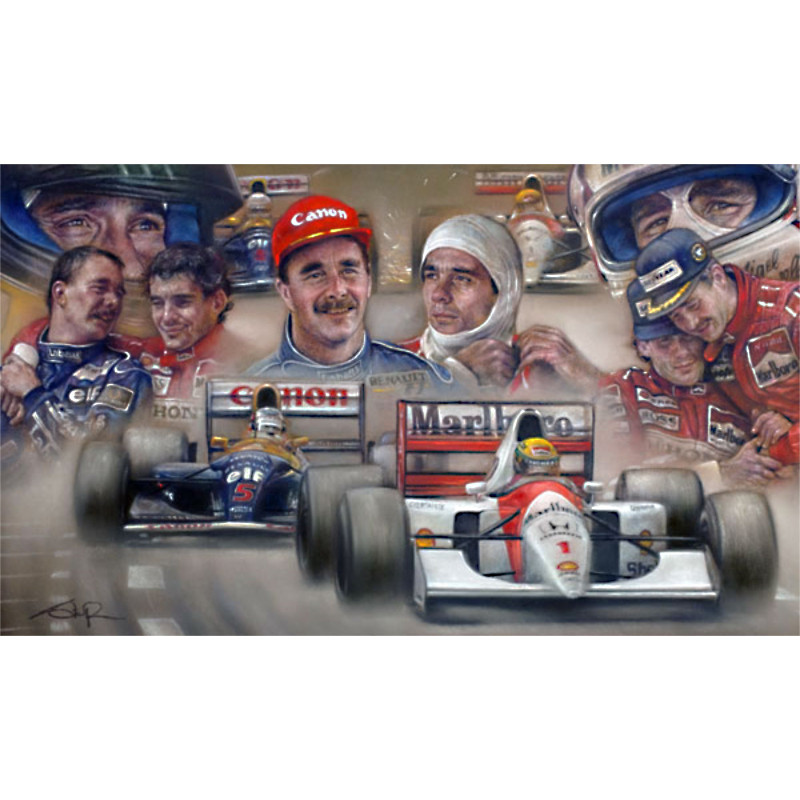 Epic Encounters - Mansell v Senna