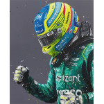 Fernando Alonso (Canvas) - Aston Martin Fernando Alonso (Canvas) - Aston Martin