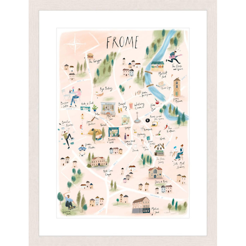Map of Frome II - Imogen Davies Map of Frome II - Imogen Davies