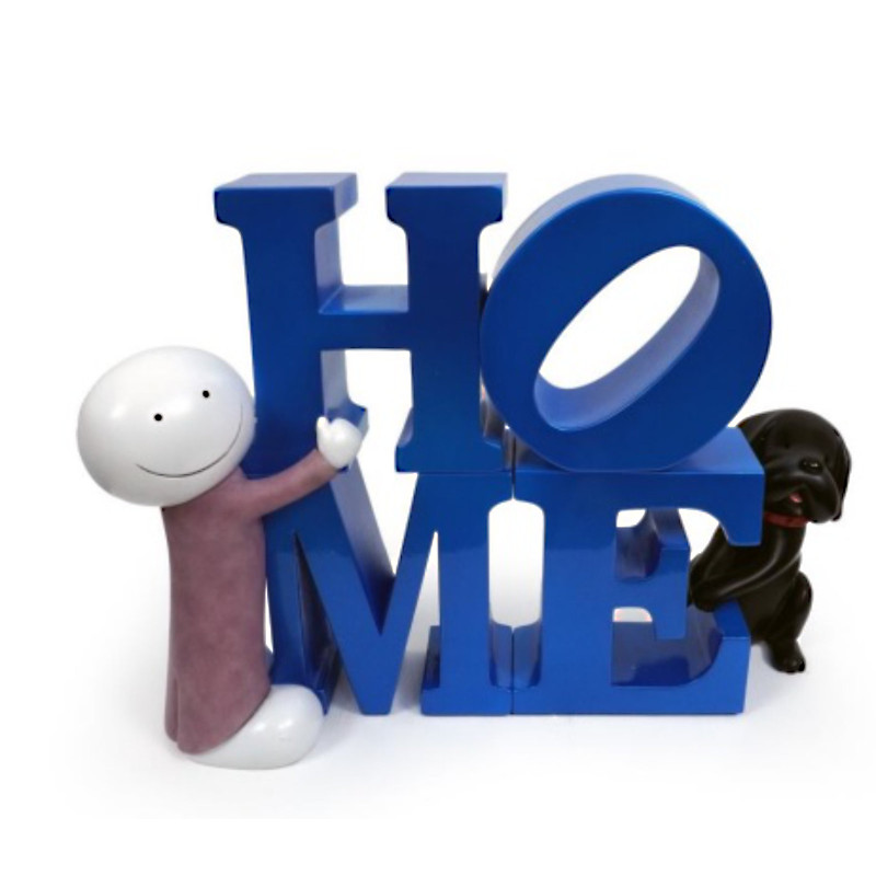 Happy At Home - Sculpture - Doug Hyde
