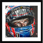 Jenson Button - Union Jack (Print) Jenson Button - Union Jack (Print)