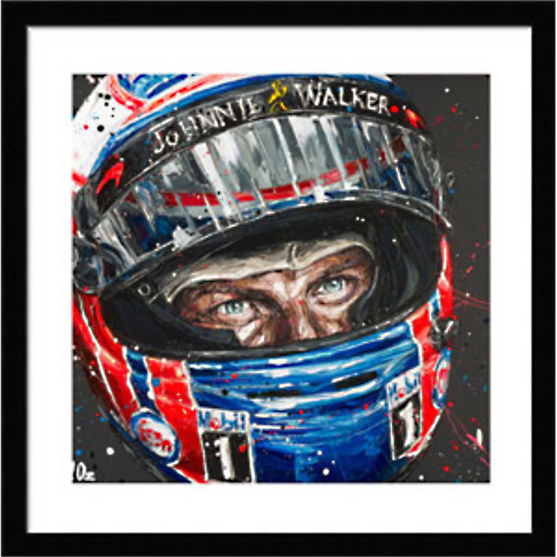 Jenson Button - Union Jack (Print) Jenson Button - Union Jack (Print)