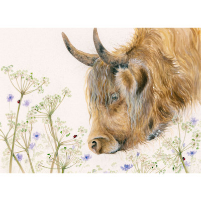 Ladies Day - Highland Cow LGE
