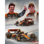 Lando & Oscar - McLaren Podium - Suzuka 2023 Lando & Oscar - McLaren Podium - Suzuka 2023