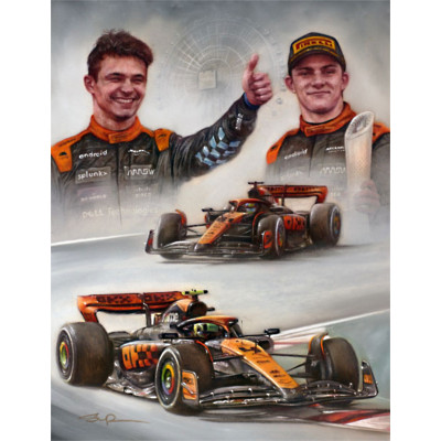 Lando & Oscar - McLaren Podium - Suzuka 2023