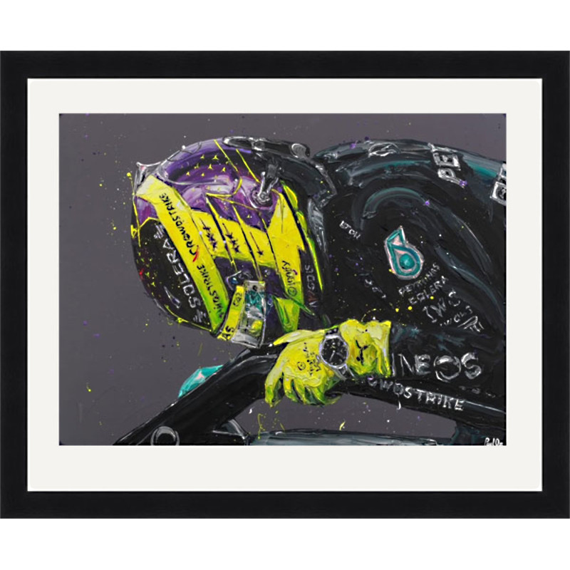 Lewis Hamilton - The Last Kiss (Print)