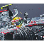 Lewis Hamilton - McLaren (Canvas) Lewis Hamilton - McLaren (Canvas)