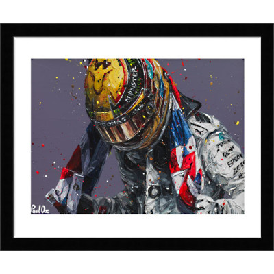 Lewis Hamilton - Union Jack III (Print)