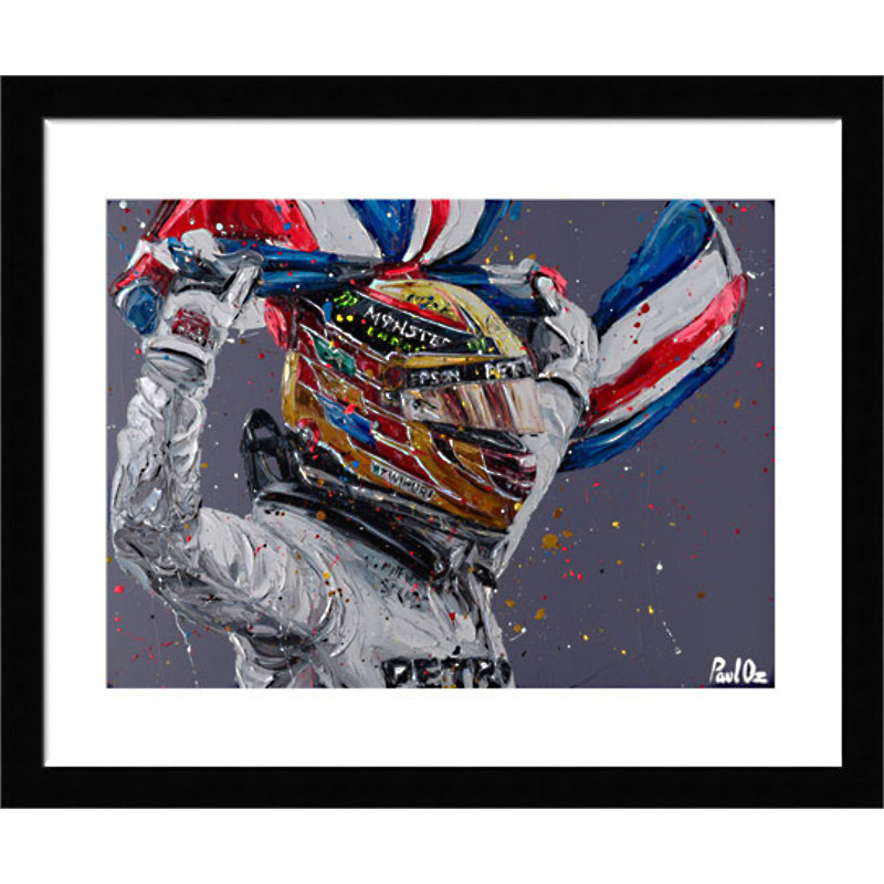 Lewis Hamilton - 2017 (Print) Lewis Hamilton - 2017 (Print)