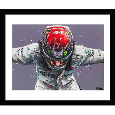 Lewis Hamilton 2019 World Champion (Print)