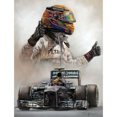Victory Number 1 - Lewis Hamilton (Hungary 2013)