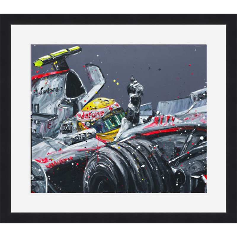 Lewis Hamilton - McLaren (Print) Lewis Hamilton - McLaren (Print)