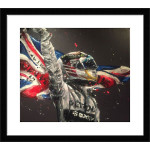 Lewis Hamilton - Union Jack (Print)