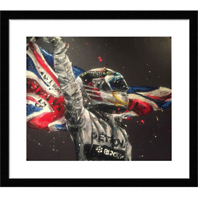 Lewis Hamilton - Union Jack (Print)