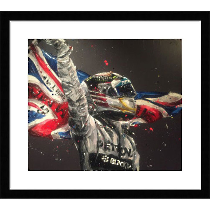Lewis Hamilton - Union Jack (Print)