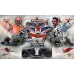 Four Times World Champion - Lewis Hamilton Four Times World Champion - Lewis Hamilton