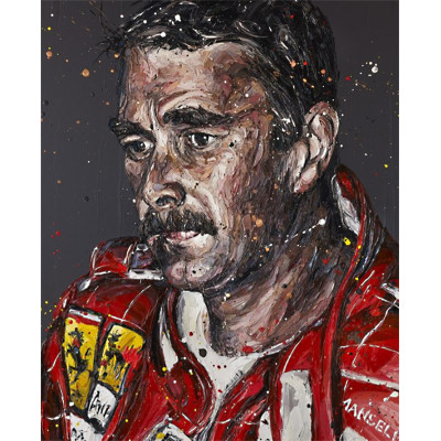 Nigel Mansell - Monaco 90 (Canvas)
