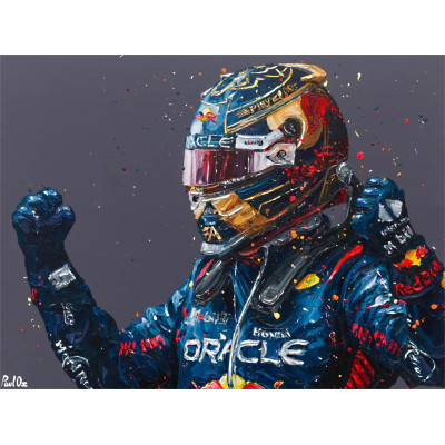 Max Verstappen - 2023 World Champion (Canvas)