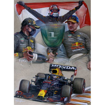 Max Verstappen - 2021 World Champion - Zandvoort