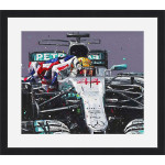 Lewis Hamilton - Mexico 2017 (Print)