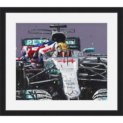 Lewis Hamilton - Mexico 2017 (Print)