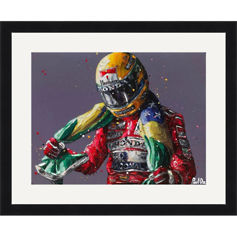 Senna - Brazilian Hero (Print)