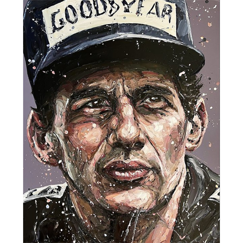 Ayrton Senna 1985 (Canvas) Ayrton Senna 1985 (Canvas)