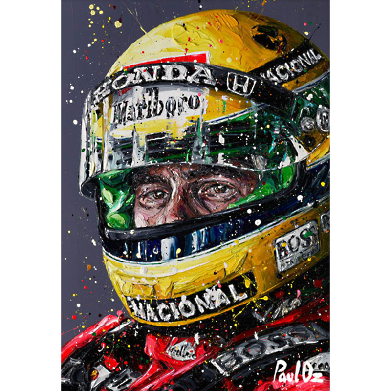 Ayrton Senna 2018 (Canvas) Ayrton Senna 2018 (Canvas)