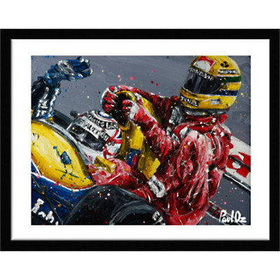 Taxi - Mansell & Senna - 2016 (Print)