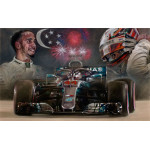 Victory At Singapore - Lewis Hamilton - Singapore 2018