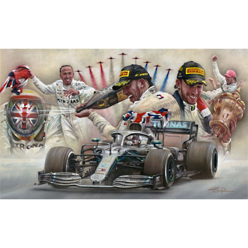 Six Shooter - Lewis Hamilton 2019 British Grand Prix Six Shooter - Lewis Hamilton 2019 British Grand Prix