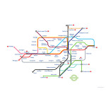 Somerset Transport Map - Print Only Somerset Transport Map - Print Only