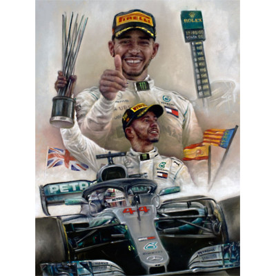 Victory in Spain 2018 - Lewis Hamilton