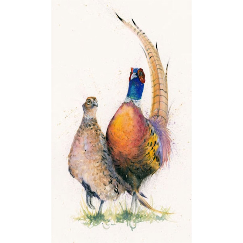 Stepping Out (Pheasants) - LGE Stepping Out (Pheasants) - LGE