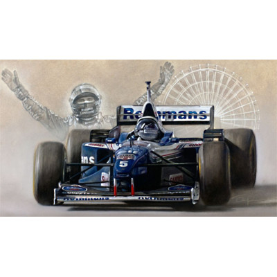 Damon Hill - Suzuka 1996