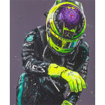 Lewis Hamilton - The Final Bow (Canvas)