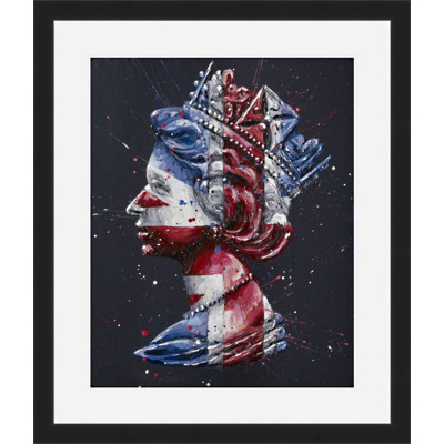 Union Jack Queen (Print)