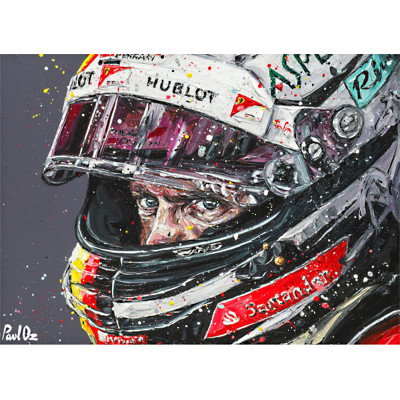 Sebastian Vettel (Canvas)