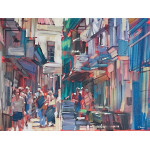 Cheap Street Shoppers - Colin Brown - Original