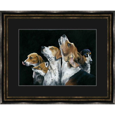Friend & Foe (Fox Hounds & Fox) Large