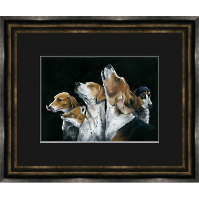 Friend & Foe (Fox Hounds & Fox) Small