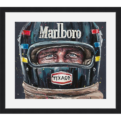 Let's Race - James Hunt (Print)