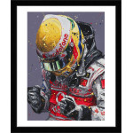 Lewis Hamilton - First Career Win (Print) Lewis Hamilton - First Career Win (Print)