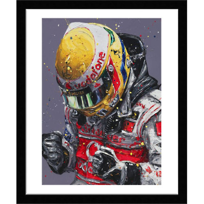Lewis Hamilton - First Career Win (Print)