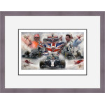 Four Times World Champion - Lewis Hamilton Four Times World Champion - Lewis Hamilton